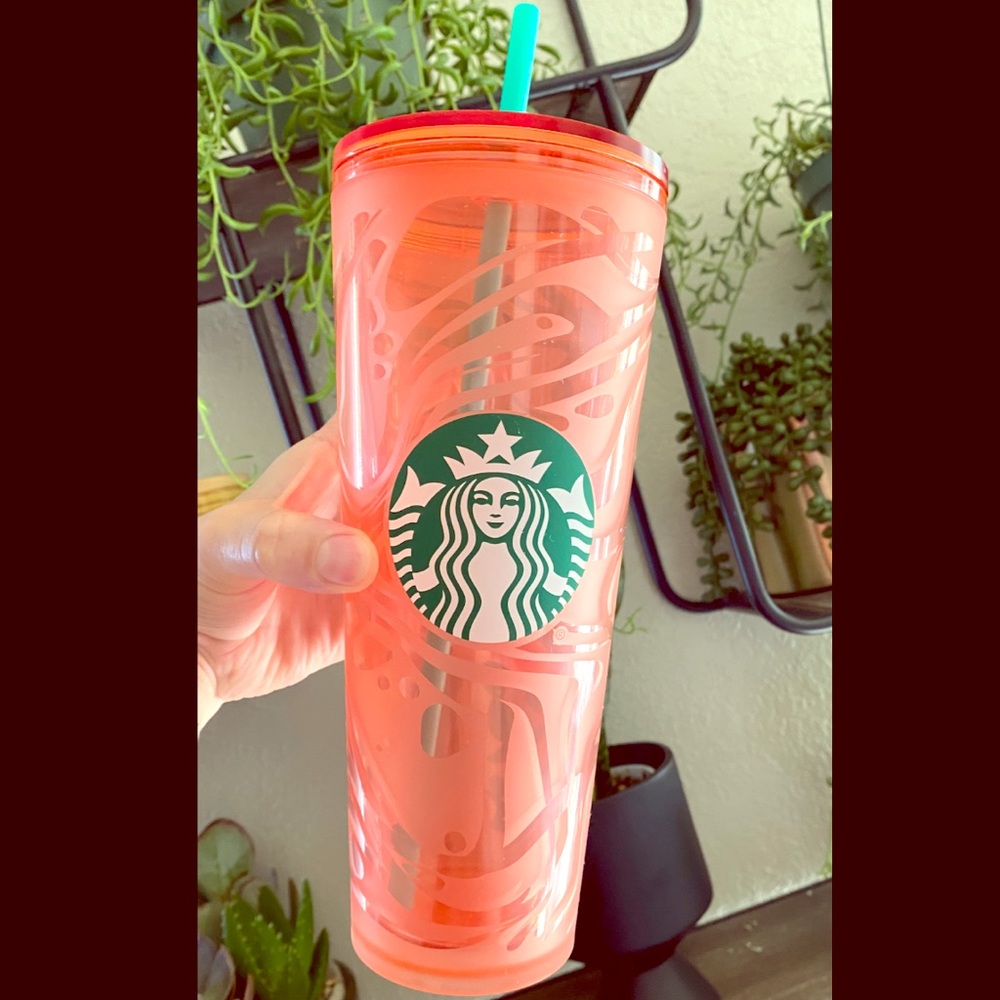 🌟Starbucks Coral Summer Tumbler🌟